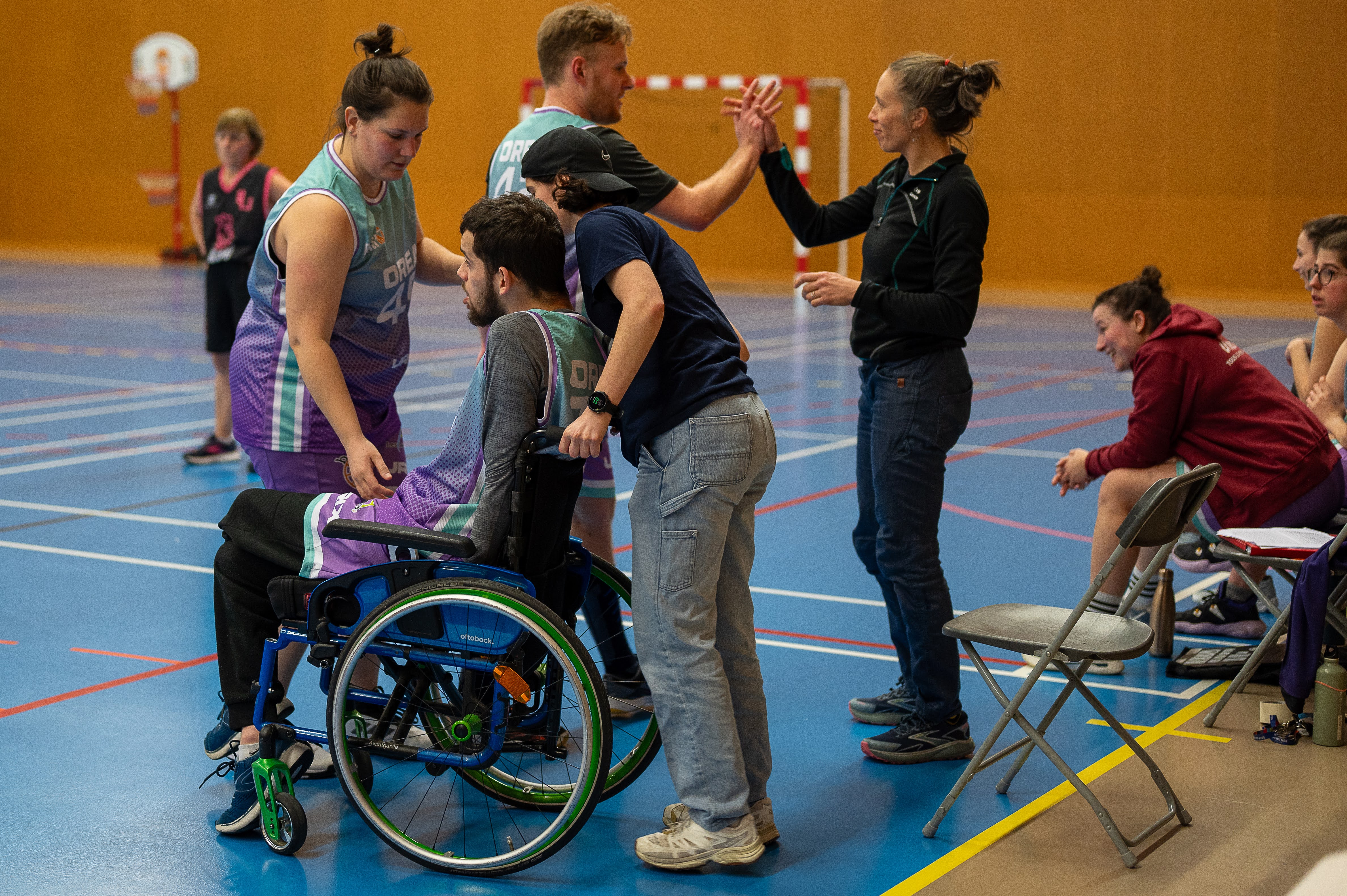 Fin de match de championnat 2025. 